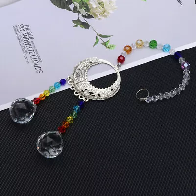  Crystal Suncatcher For Window Car Rearview Mirror Decorations • £9.49