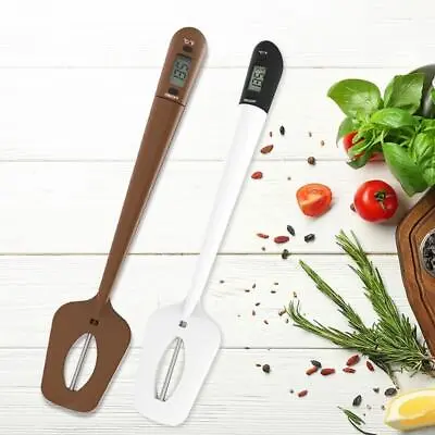 £11.60 • Buy Digital Spatula Thermometer Cake Baking Stirring Scrapers Chocolate Thermometer