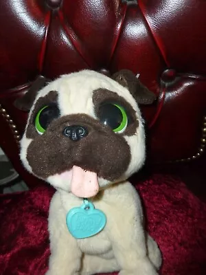 FurReal Friends Interactive JJ My Jumping Pug Pet Dog Toy.Works.FREE PP. • £9.99