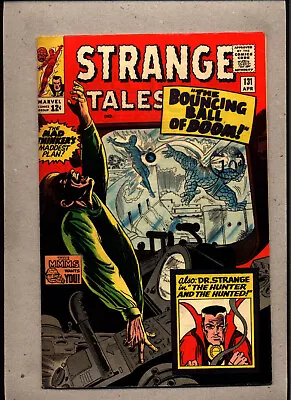 Strange Tales #131_april 1965_fine+_human Torch_thing_mad Thinker_dr. Strange! • $1.22