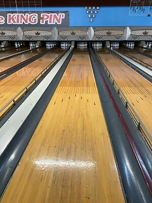$700 • Buy Bowling Lanes, 16' Sections Of Pine Wood, 2 1/4  Thick, Great Table Tops,