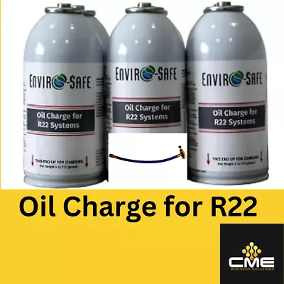 Envirosafe Oil Charge For R22  AC Support Oil 6 Cans And Hose • $49.99