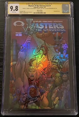 Masters Of The Universe #1 CGC 9.8 SS Signed Alan Oppenheimer Jason Mewes Remark • $300