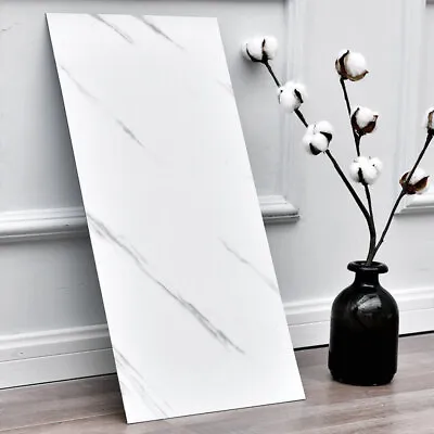 £14.95 • Buy 10x Self-Adhesive Marble Tiles Wall Sticker Stick On Kitchen Bathroom Home Decor