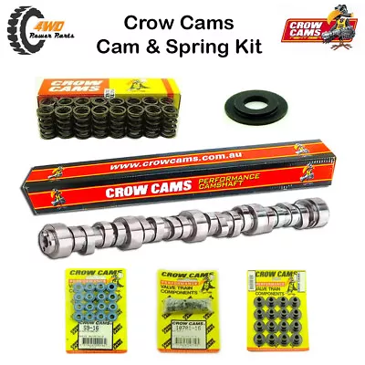 Crow Cams 3 Bolt Turbo Camshaft & Spring Kit For Holden Chev V8 LS1 GEN3 871295K • $1245