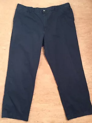 Duluth Pants Mens 44x32 BLACK Khakis Elastic Waist Stretch TABS Trading Company • $22.42