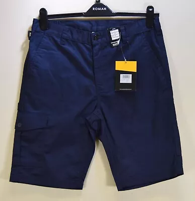 NWT Regatta Professional 32  Waist 10.5  Leg Water Repellent Cargo Shorts • £7