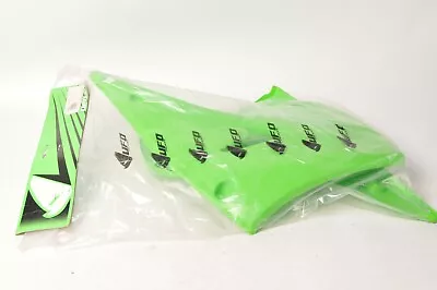 UFO Radiator Rad Shroud 0520-0274 / KA03738-026 Kawasaki Green KX125 KX250 03-07 • $36.33