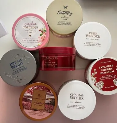 BATH & BODY WORKS BODY BUTTER/Whipped You Choose Scent Various To Choose BB4 • $65