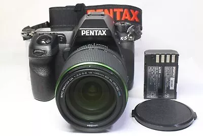 AS IS Pentax K K-5 16.3MP Digital Camera + DA 18-135mm F/3.5-5.6 ED AL WR Lens • $473.33