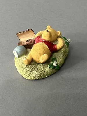 Disney Winnie The Pooh Eeyore R & R Hill Hand Painted Miniature Figurine England • £8.95