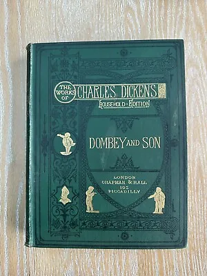 Dombey And Son - The Works Of Charles Dickens Household Edition 1873 Illustrated • £20