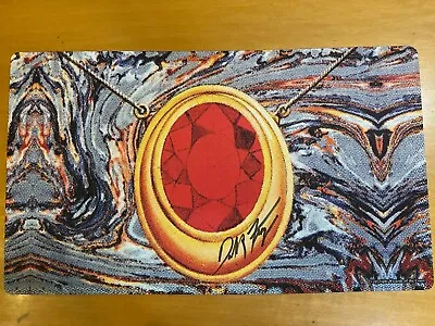 Mox Ruby Playmat New Magic The Gathering Mtg Hand Signed Dan Frazier • $138.41