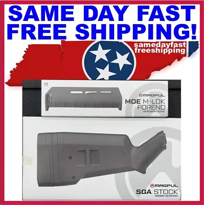 M-LOK Magpul For Mossberg 500/590 SGA Stock Forend Combo BLACK MAG490 MAG494-BLK • $126