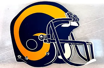 Vtg Los Angeles Rams Helmet NFL Football Team Iron On Patch 1980s New NOS Read! • $24.99