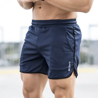 Summer Men Running Shorts Sports Fitness Short Pants Quick Dry Gym Slim Short_MF • $8.09