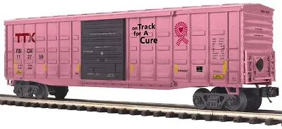 O-Gauge - MTH - On Track For A Cure TTX 50' Waffle Boxcar #112759 • $79.99