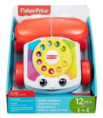 Pull Toy Phone Fisher-Price Chatter Telephone Baby Toy - Brand New - SALE • $14.95