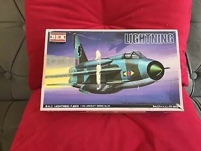 MODEL KIT BAC LIGHTNING F MK.6   BYBen Hobby     1/100Sealed • £15