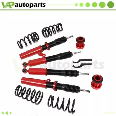 Complete Coilovers Kit Adj. Height Shocks Fits 2006-2009 VW MK5 Rabbit Jetta GTI • $215.99