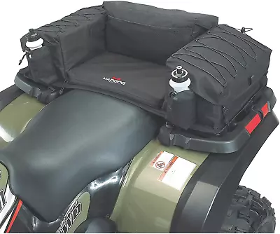 Coleman ATV 4 Wheeler Rear Padded Bottom Bag Extra Seat Storage Bag Cup Holder • $137.02