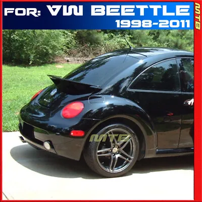 For 98-11 Volkswagen Beetle Coupe Rear Trunk Wing Spoiler Primer Unpainted ABS • $153.49