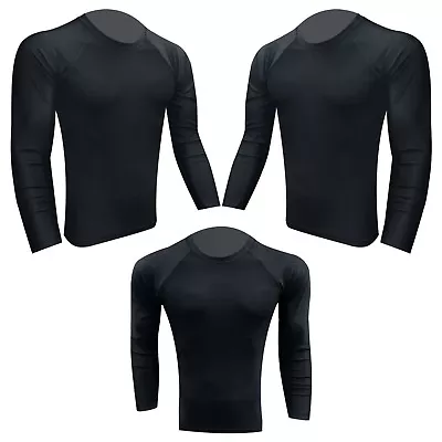 £14.99 • Buy Prime Rash Guard Vest MMA Running Grappling UFC Top T Shirt Mens Boxing Black