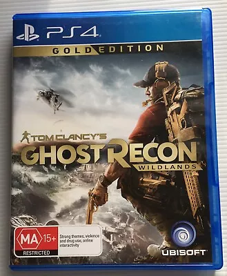 Ps4 - Tom Clancy's - Ghost Recon Wildlands - Gold Edition - (Sony) PlayStation 4 • $14.95