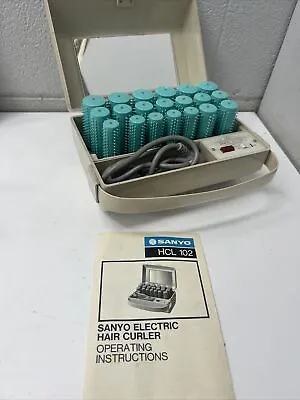Vintage Hair Curler Sanyo Electric Hcl 102 Retro Hairdresser  • $9.99