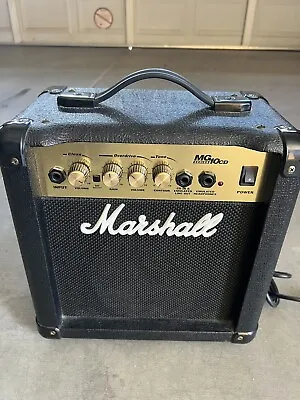 Marshall MG10CD Series Practice Guitar Amp 40 Watt Amplifier | Pre-Owned • $45