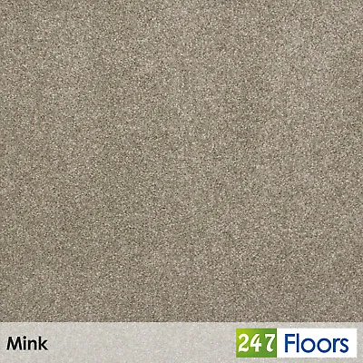 Saxony Carpet 17mm Luxury Flecked Only £13.99/m² Lounge Bedroom Living Room 4m • £279.80