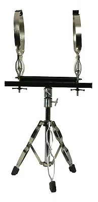 Musical Instrument Standard Size Adjustable Head Folding Dhol Drum Stand • $95.51