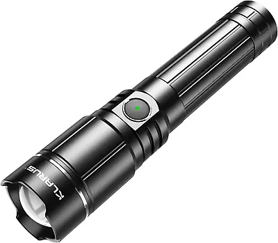 EP9 Pro LED Zoomable Flashlight 1300 Lumens Rechargeable Flashlight USB C Fast • $55.99