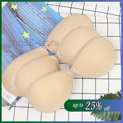 £4.88 • Buy Women Silicone Strapless Push Up Bra Backless Self Adhesive Invisible Stick On