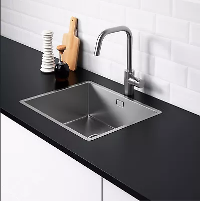 Ikea Norrsjön (like Vresjön)  Stainless Steel Sink (54cm X 44cm) 603.151.63 • £149