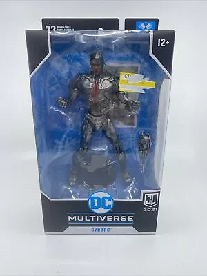 McFarlane DC Multiverse Cyborg Helmet Justice League Movie 7  Action Figure 2021 • $23.99
