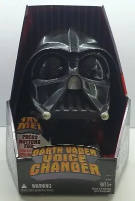 Darth Vader Voice Changer Helmet Chest Pad NIB Hasbro 2005 Revenge Of The Sith • £135.43