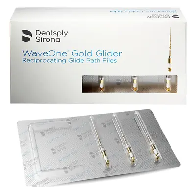 Waveone Gold Glider Wave One Endodontic File Root Canal Dentsply Tulsa 3/pk • $30