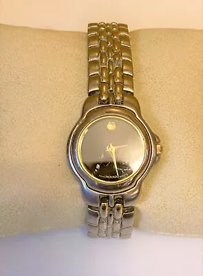 MOVADO MUSEUM Ladie's Watch Swiss Made Stainless Steel RUNS WELL New Battery • $89.99