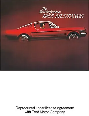 1965 Ford Mustang Sales Brochure • $23.64