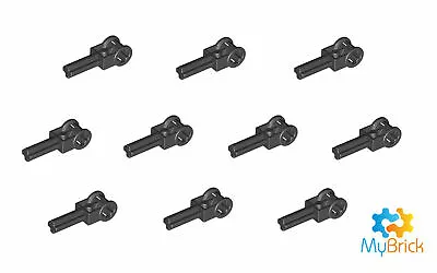 Genuine LegoⓇ 10x Black Technic Axle Pole Handle - 6553 - 4107765 - Free Post • $3.95