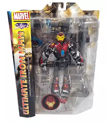 Marvel Select Ultimate Iron Man Special Collector Edition Diamond Select 2014 • £64.99