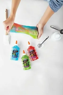 Elmers Rainbow Glitter Slime Starter Pack Fun Kit Washable Sparkly Safe Kids • £5.99