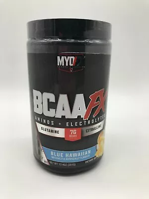 MYOFX BCAA FX Aminos + Electrolytes  Blue Hawaiian  Glutamine Citrulline. 8/25 • $29.99