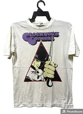 VINTAGE 80s A CLOCKWORK ORANGE MOVIE FILM T-SHIRT PUNK STANLEY KUBRICK • $999.99