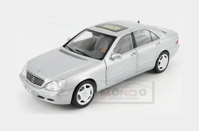 1:18 NOREV Mercedes Benz S-Class S600 1998 Silver NV183810 Model • $74.50