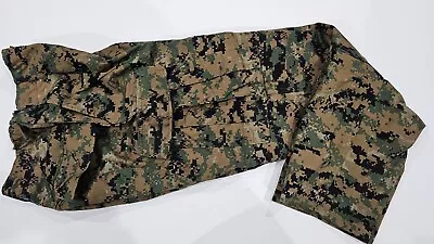 USMC Marine Corps Woodland Digital MARPAT Trousers Pants Size SMALL REGULAR • $5.50
