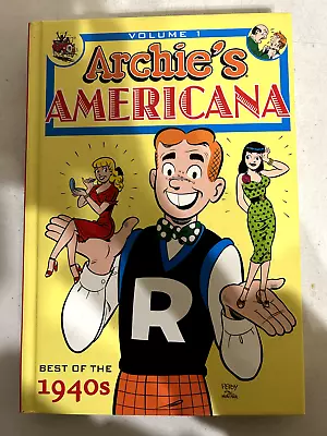 ARCHIE AMERICANA VOLUME 1: BEST OF THE 1940S By Various - Hardcover *BRAND NEW* • $45