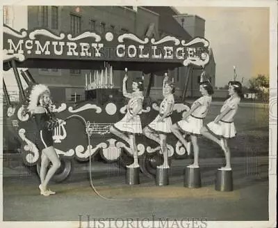 1953 Press Photo McMurry College Reservation Band Majorettes - Nei03604 • $19.99