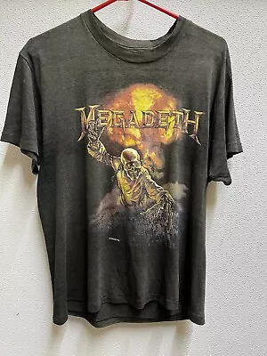 Megadeth Vintage T-Shirt 1987 XL  • $118.99